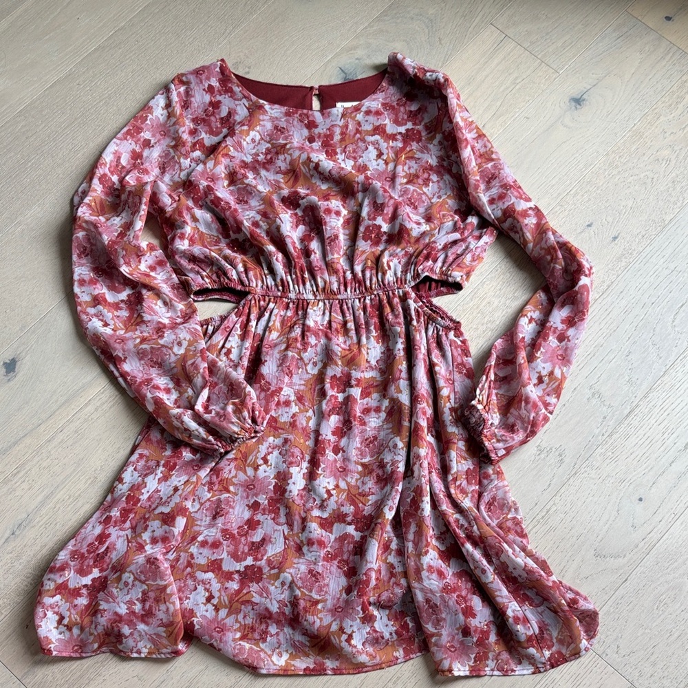 Floral Pink Dress